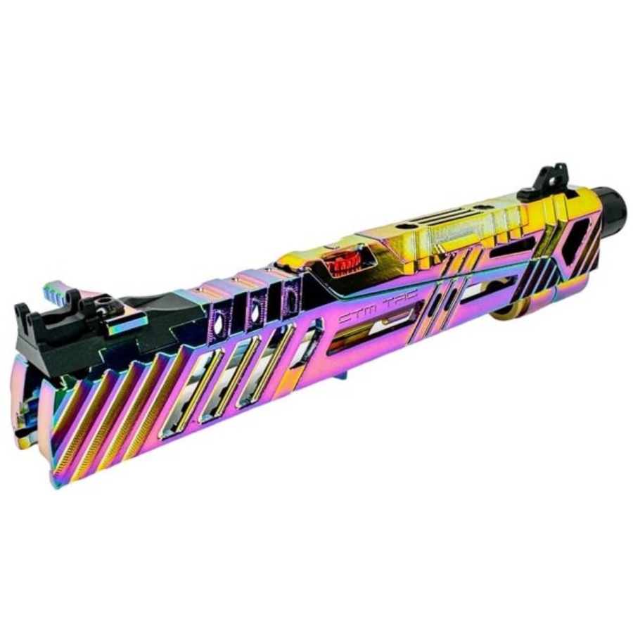 Slide CTM Split Slide Superline TM Hi-Capa 5.1 - Arc-en-ciel électroplaqué – Image 3