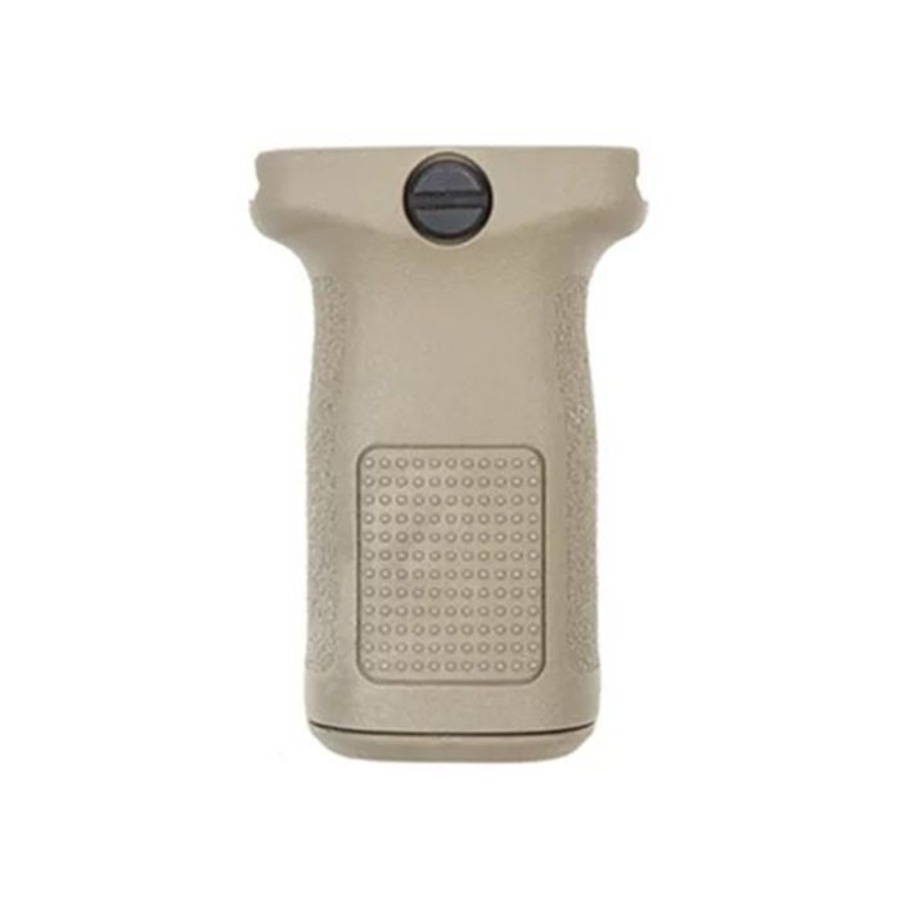 Poignée EPF2 Verticale Courte Weaver/Picatinny FDE - PTS