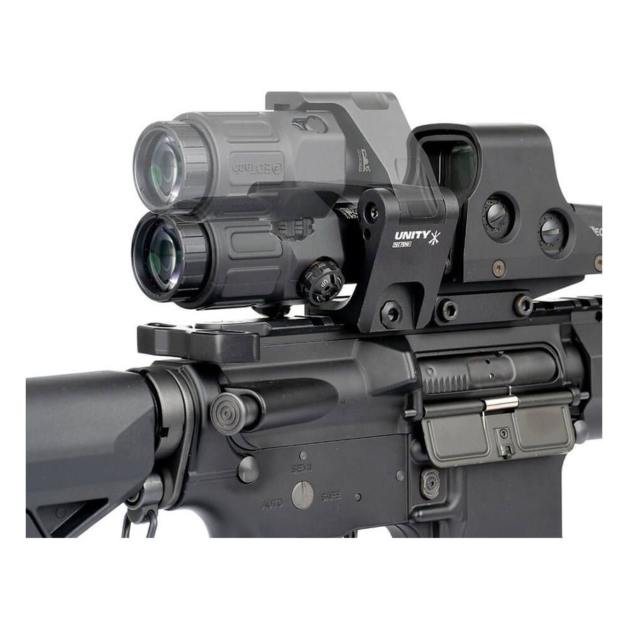 Montage magnifier omnidirectionnelle Unity Tactical Fast FTC - Noire - PTS – Image 8