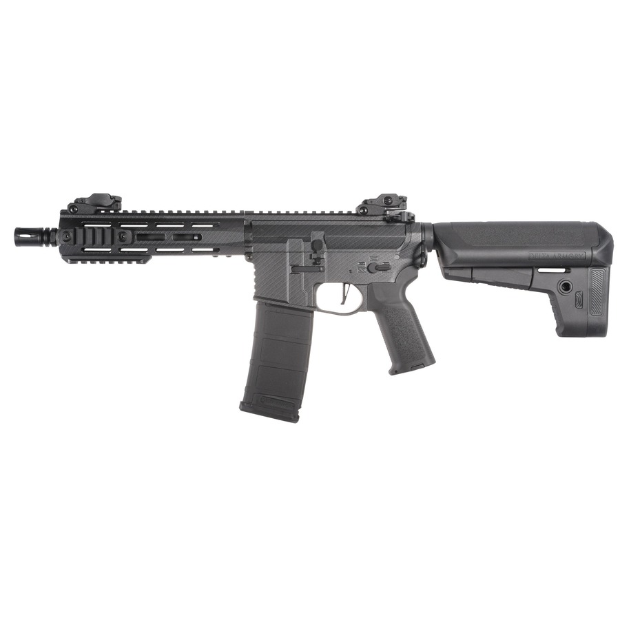 Réplique AEG M4 AR15 M-LOK 8" Charlie Carbon - Delta Armory