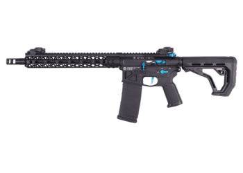Réplique AEG HEXAGON FULL SKELETON FREYA 12.5″ GEN.2 Noir/Bleu – DELTA ARMORY