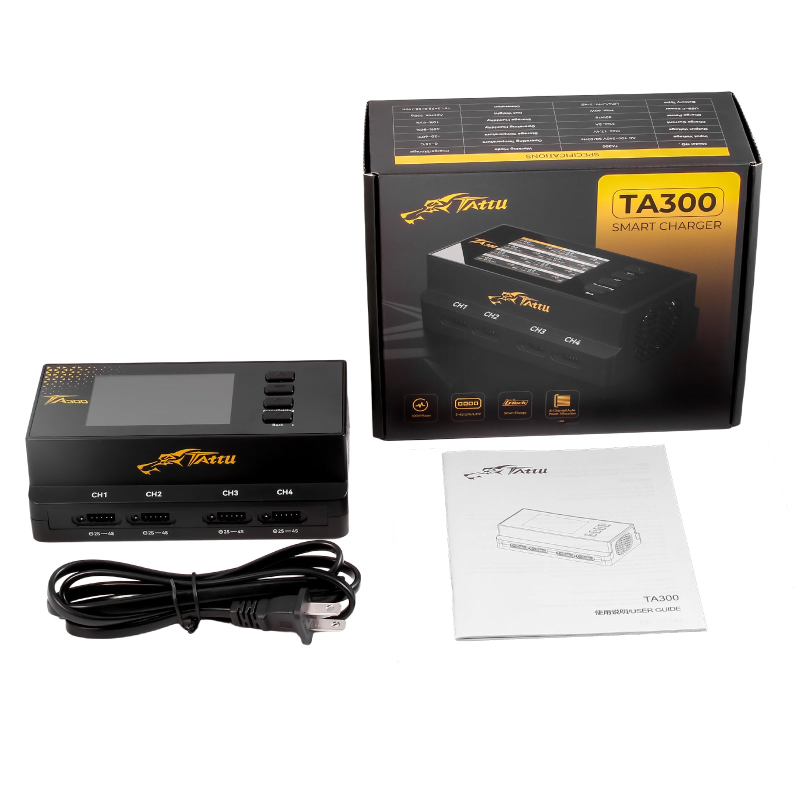 Chargeur intelligent TA300 G-Tech 8 canaux TATTU - GENS ACE 6 Chargeur intelligent TA300 G-Tech 8 canaux TATTU - GENS ACE – Image 6