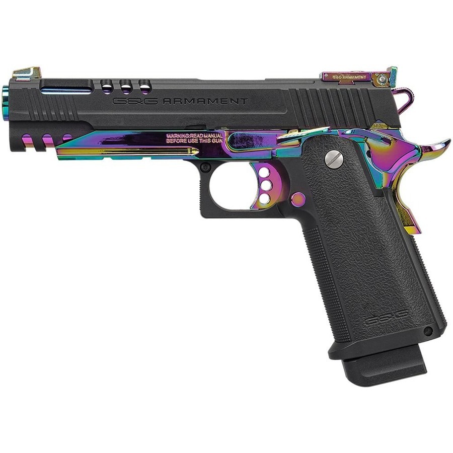 Réplique gaz GPM1911 CP Rainbow Edition - G&G ARMAMENT 2 Réplique gaz GPM1911 CP Rainbow Edition - G&G ARMAMENT – Image 2