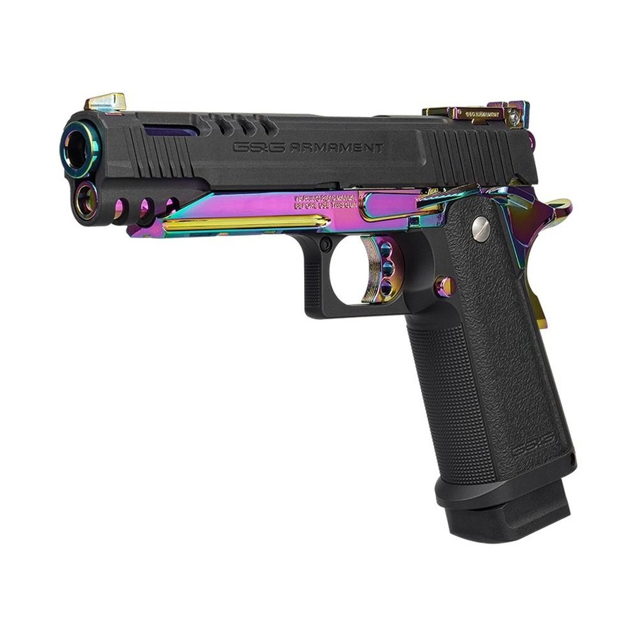 Réplique gaz GPM1911 CP Rainbow Edition - G&G ARMAMENT 6 Réplique gaz GPM1911 CP Rainbow Edition - G&G ARMAMENT – Image 6