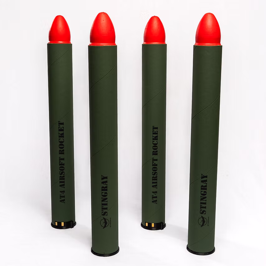 Pack x4 Fusée airsoft basique AT4 - STINGRAY AIRSOFT