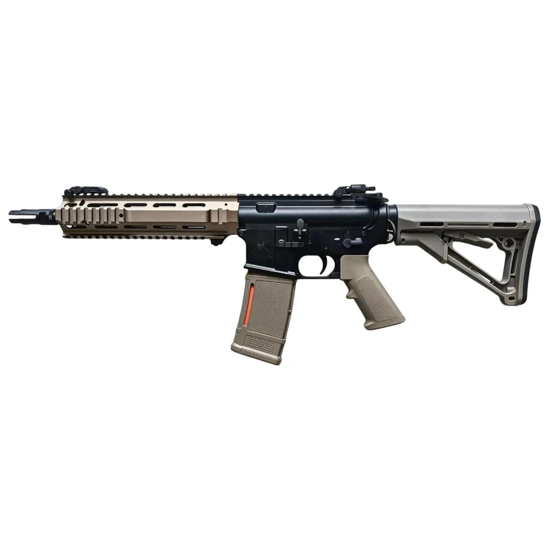 Réplique GBBR M4 L119A2 MWS FDE - WELL PRO 1 Réplique GBBR M4 L119A2 MWS FDE - WELL PRO