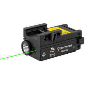 Lampe tactique + viseur laser vert L53980 - SKYWOODS 5 A61231 10