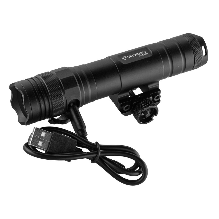 Lampe Tactique Orghini L70192 - 1250 Lumens avec Montage Rail Picatinny et M-Lock - SKYWOODS 3 Lampe Tactique Orghini L70192 - 1250 Lumens avec Montage Rail Picatinny et M-Lock - SKYWOODS – Image 3