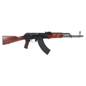 tokyo marui gas blowback rifle akm imitation wood black 144003 1